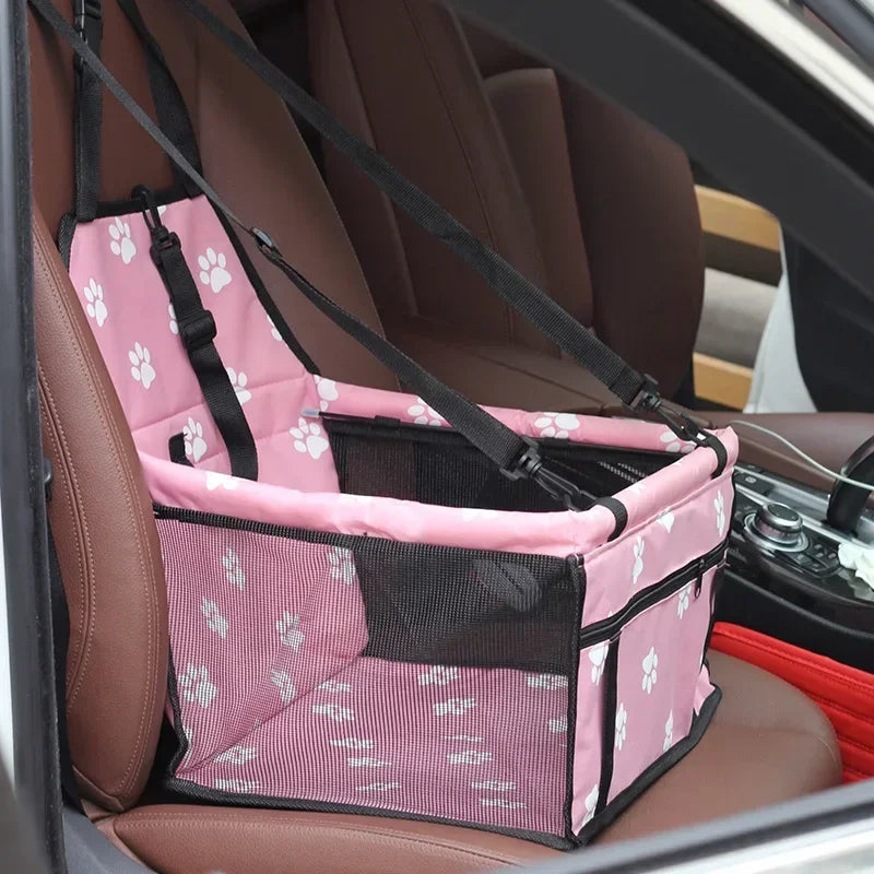 Dog Car Seat Cover Folding Hammock Pet Carriers Bag Basket Carrying for Cats Dogs Waterproof Dog Travel Cage Dog Accessories